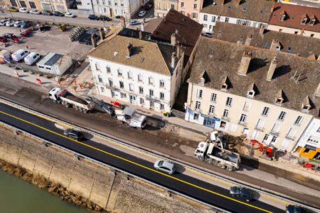 La première phase du chantier débute
