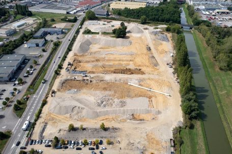 Commercialisation du site industriel 