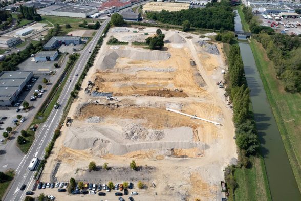 Commercialisation du site industriel 